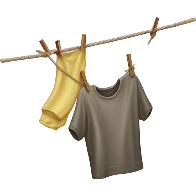 clothes are drying






 emoji