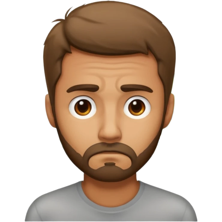 Создай эмодзи безработного мужчины на улице emoji