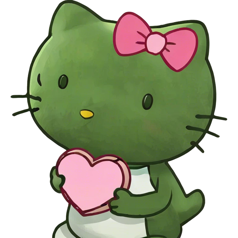 Hello kitty emoji