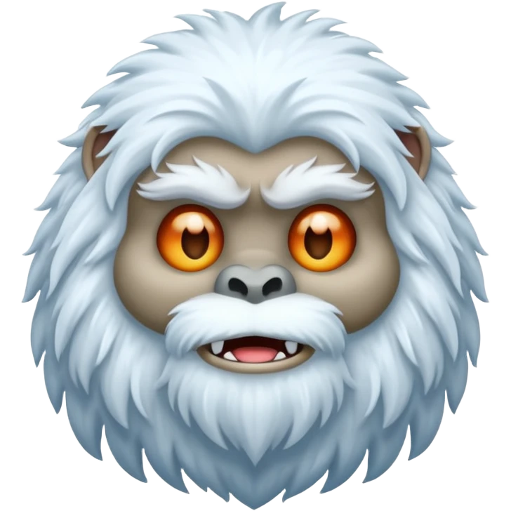 Emoji yeti bigfoot emoji