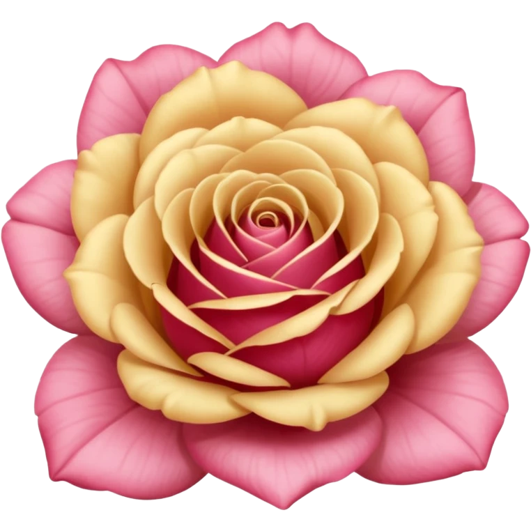 Blonde rose emoji