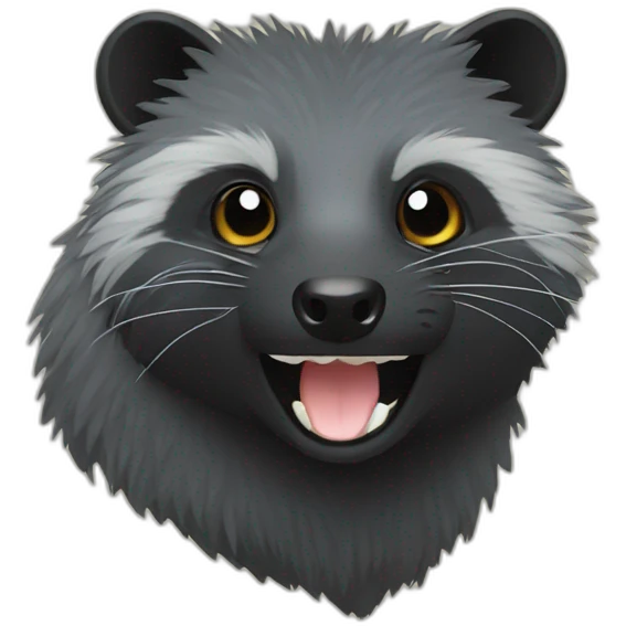 Binturong emoji
