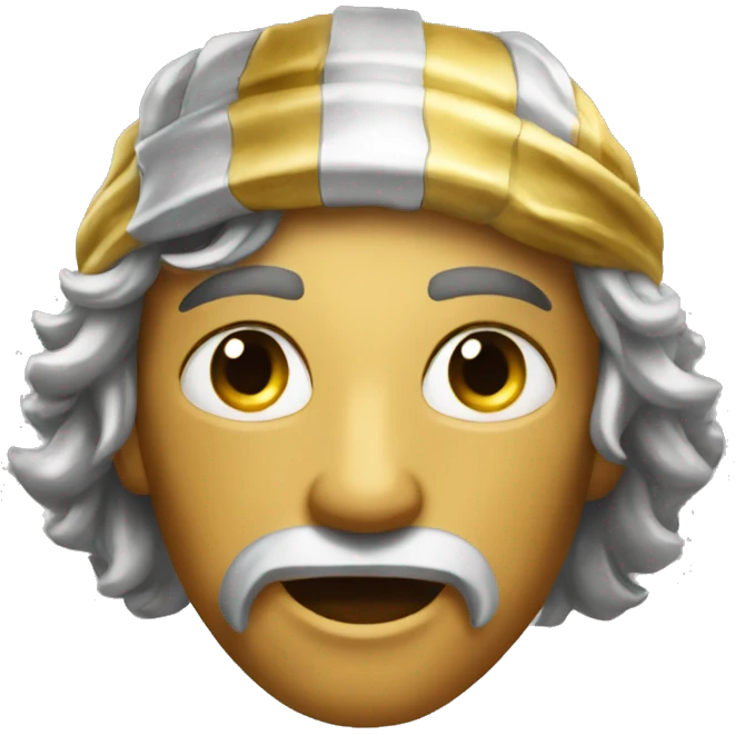 treasure of gold and silver emoji