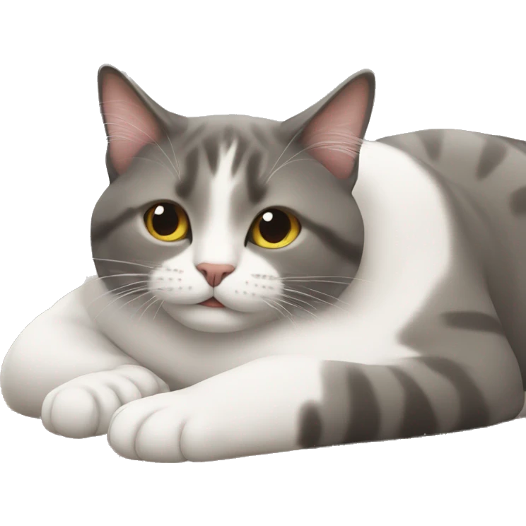 Relaxed Cat emoji