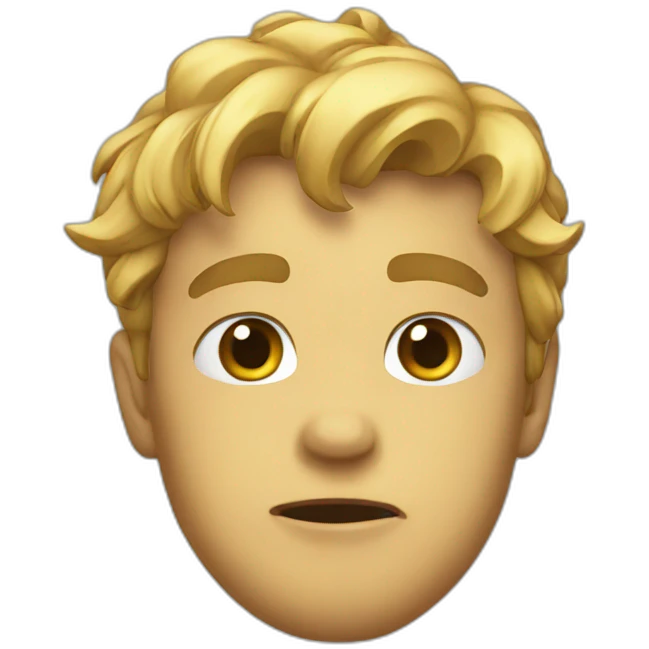 Chocked emoji