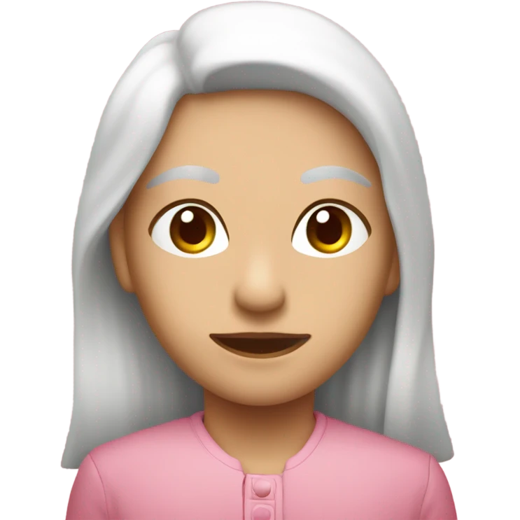 Moño rosado cure emoji