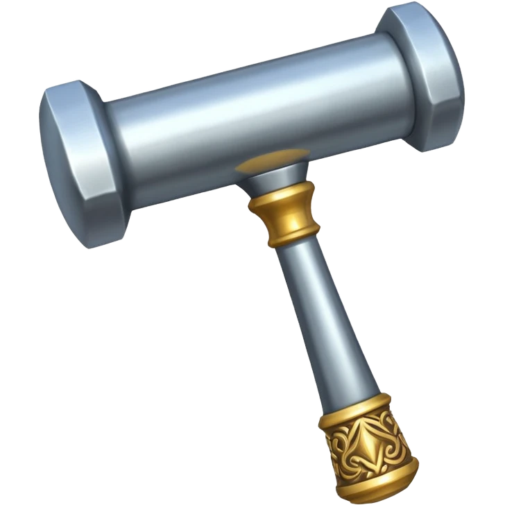 big party hammer emoji