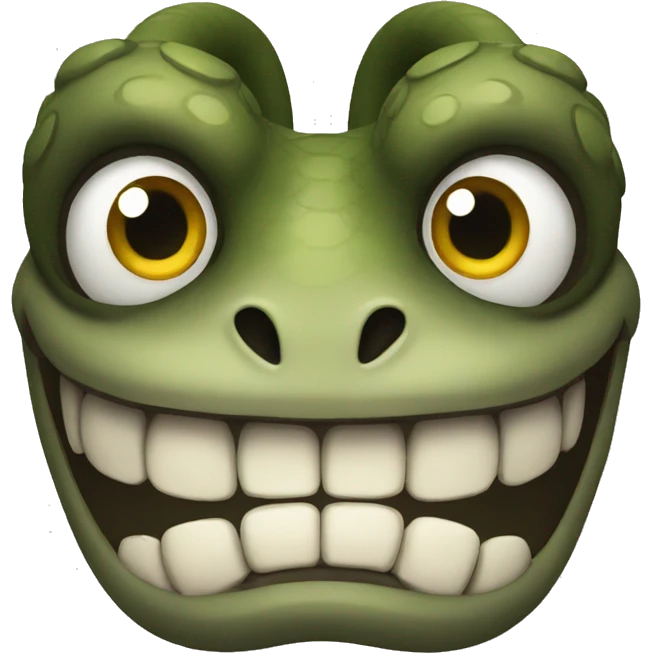 Snake face emoji