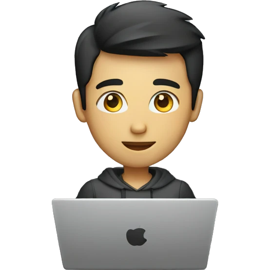 indonesian tech guy in a laptop emoji