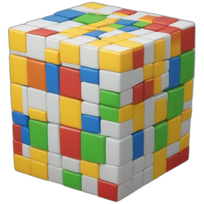 Rubix cube emoji