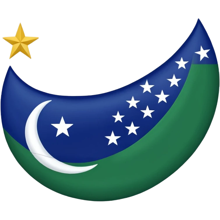 Flag of Kashmir emoji