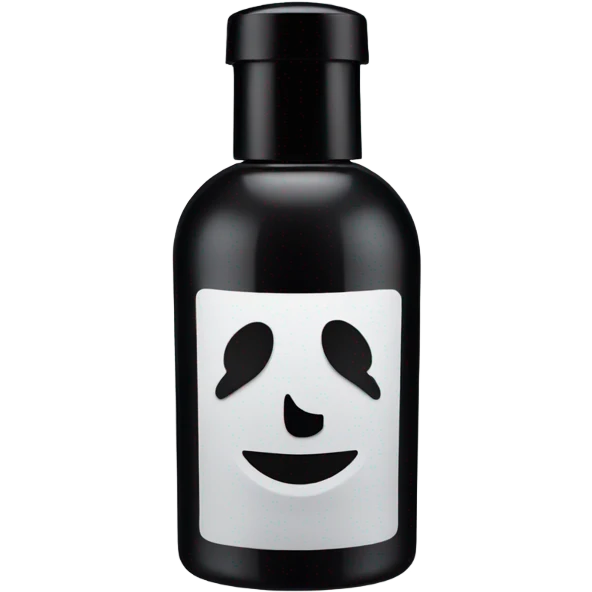 smiling perfume face with black cap emoji