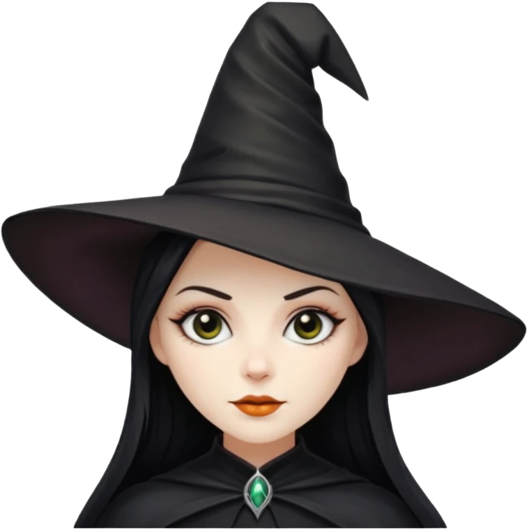 Halloween mood female emoji