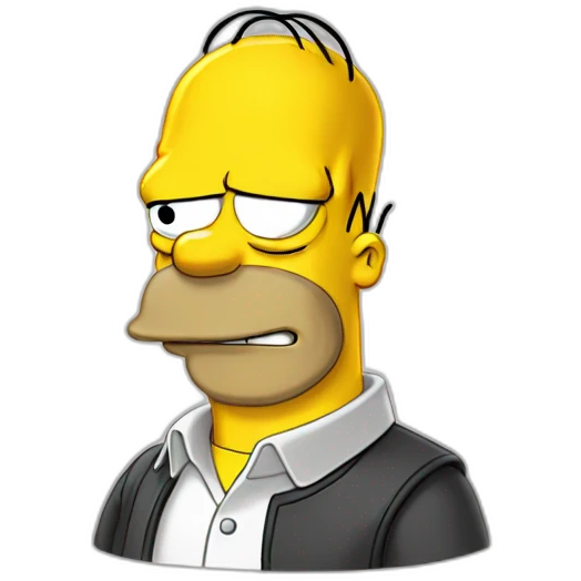 Homer simpson emoji