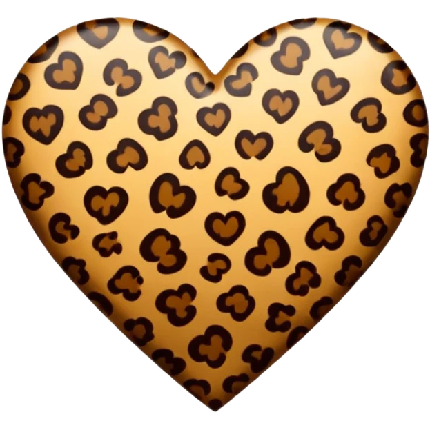 Heart lepord emoji