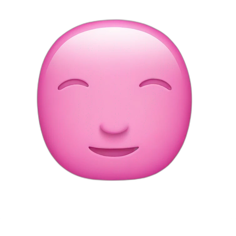 iPad pink emoji
