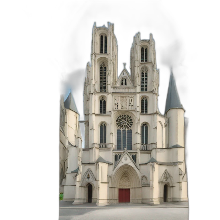 Auxerre cathedral emoji