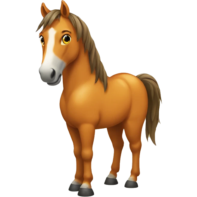 Citrouille cheval emoji