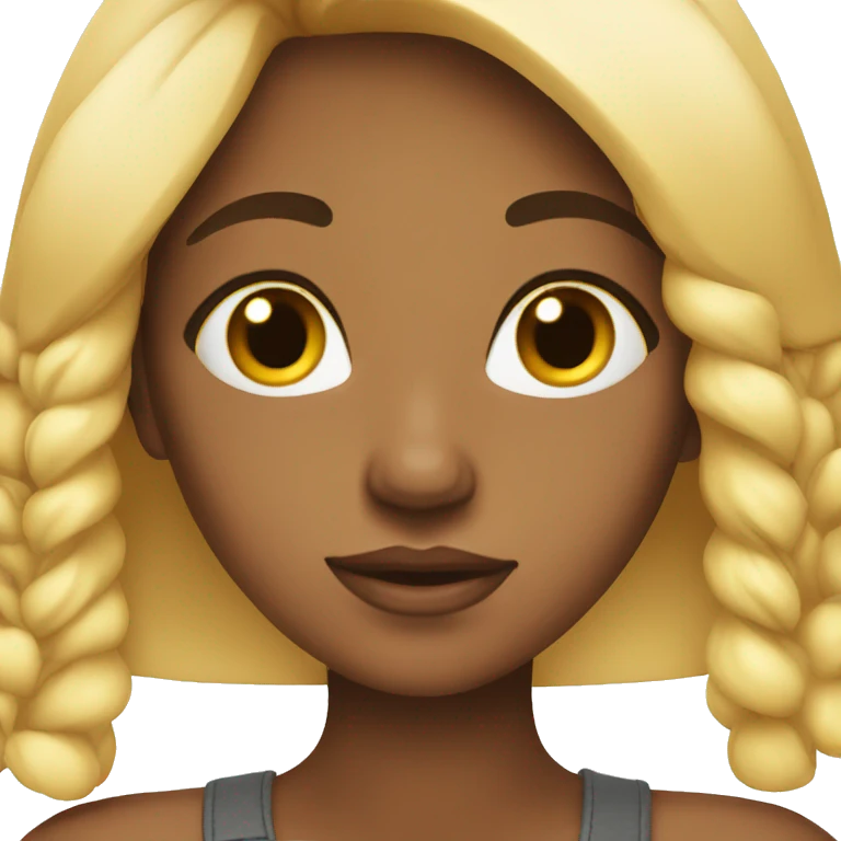 Attractive girl emoji