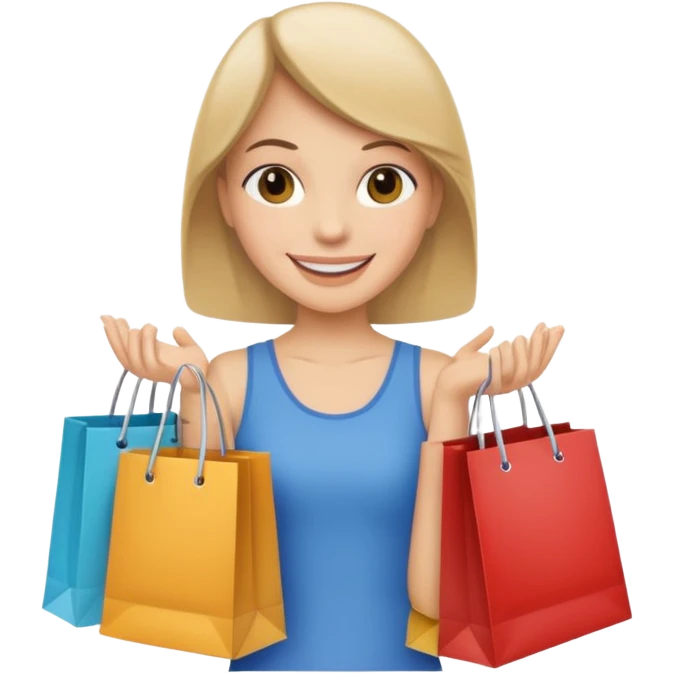 shopping emoji