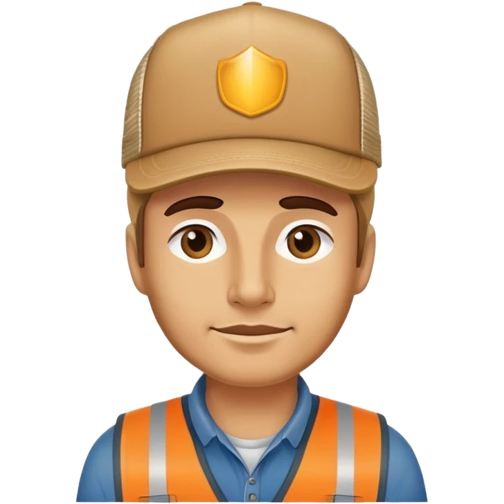 Trucker  emoji