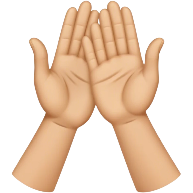 clapping another's hand 
 emoji