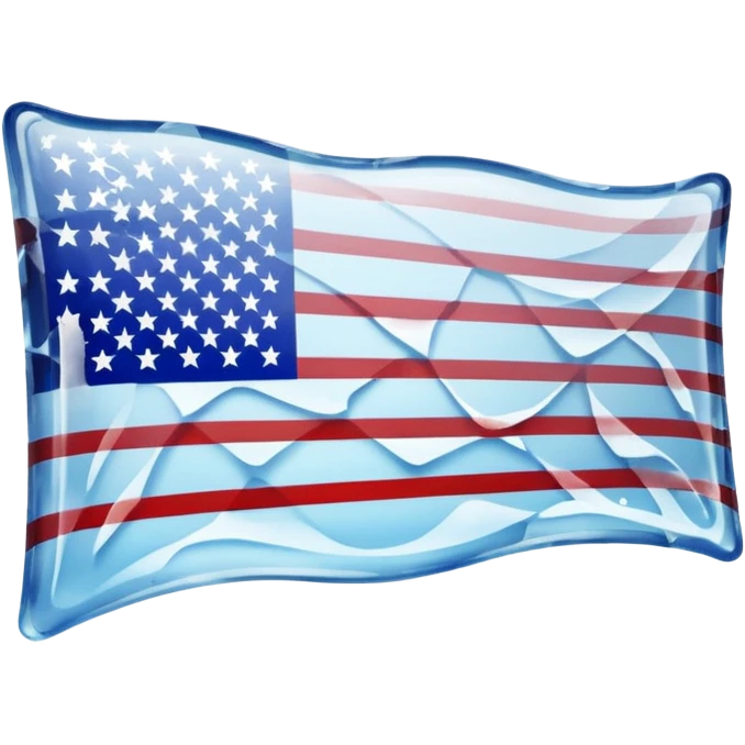 Ice USA flag emoji emoji