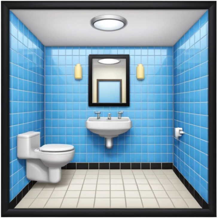 SCHOOL BATHROOM emoji