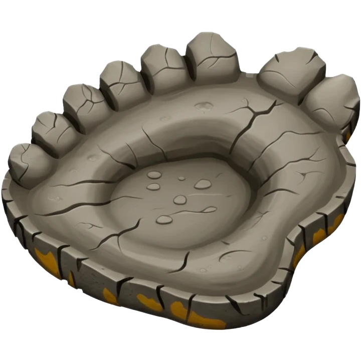 Dino Footprint emoji