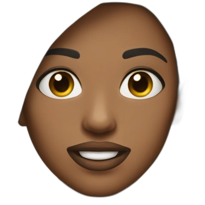 face coupable qui se roge les ongles emoji
