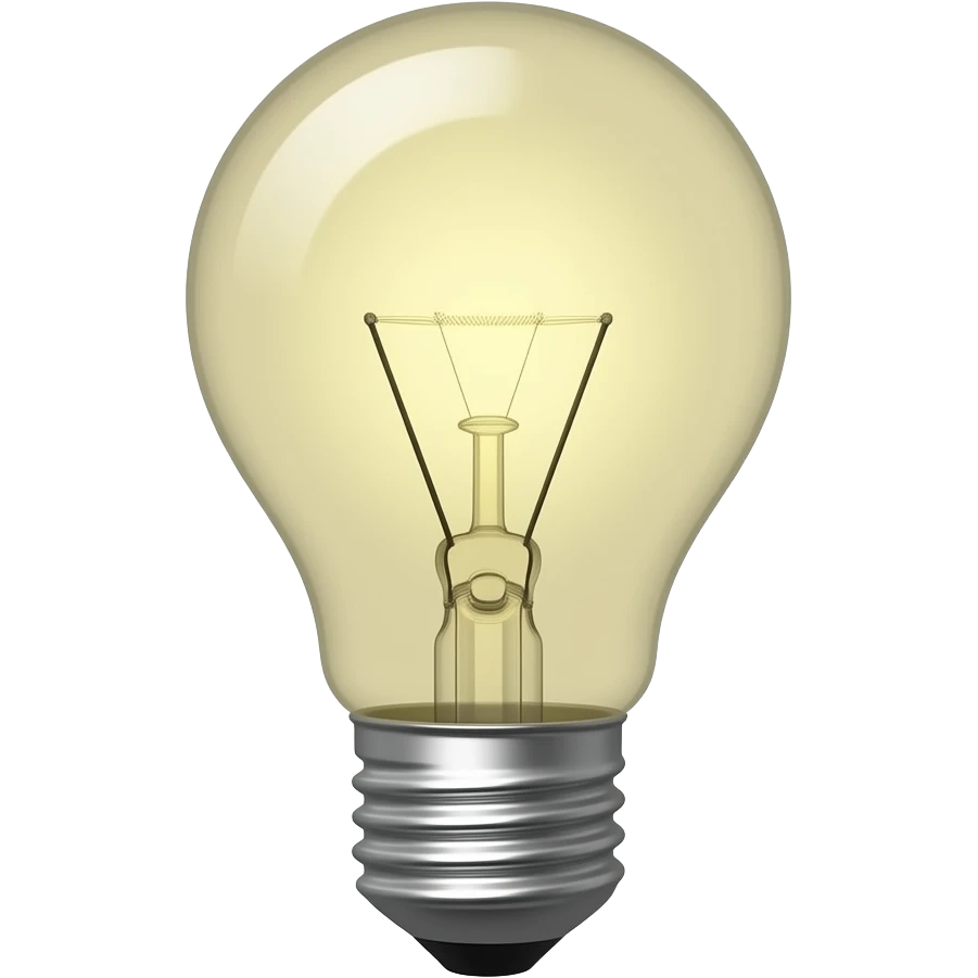 bulb emoji