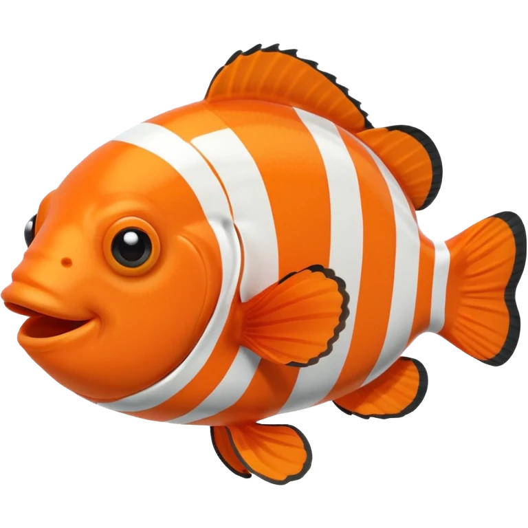 smiling clownfish emoji