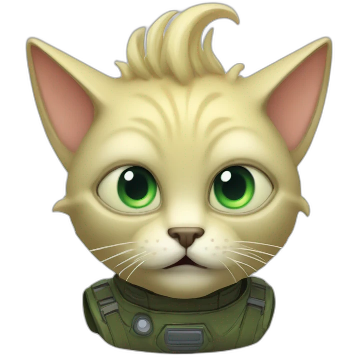 cat alien busey emoji