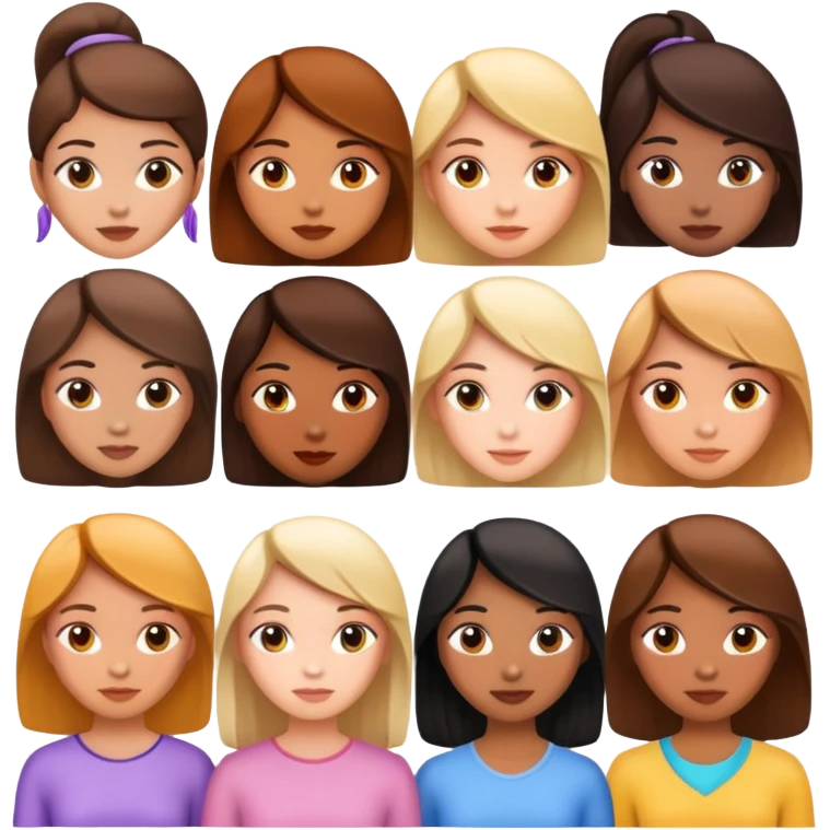 Girls emoji