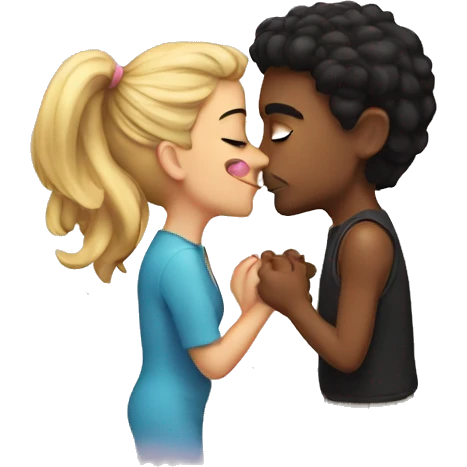 kiss-kiss emoji