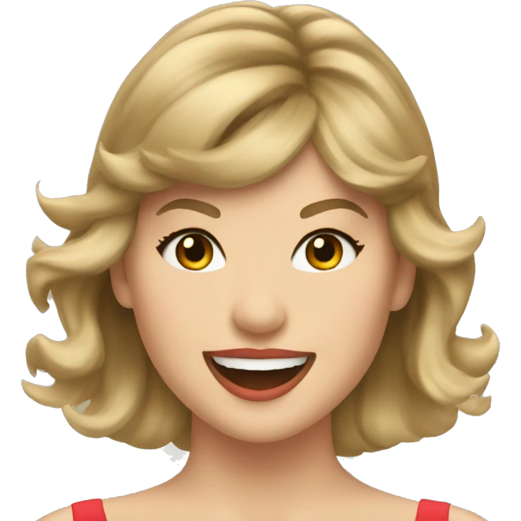Taylor swift happy emoji