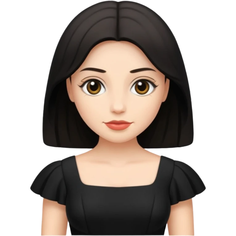 twikel bell fly black  dress emoji