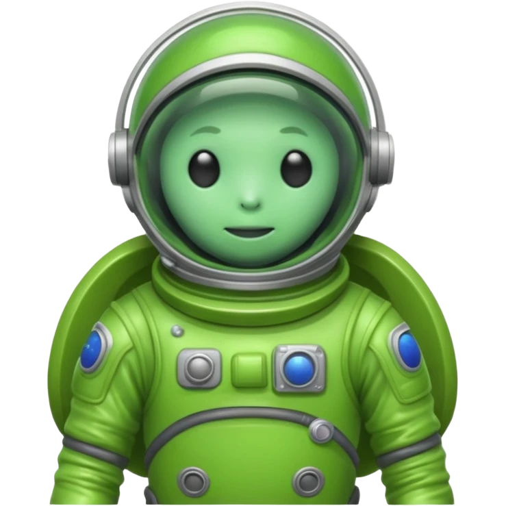 slime alien Astronaut emoji