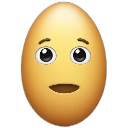 egg head emoji