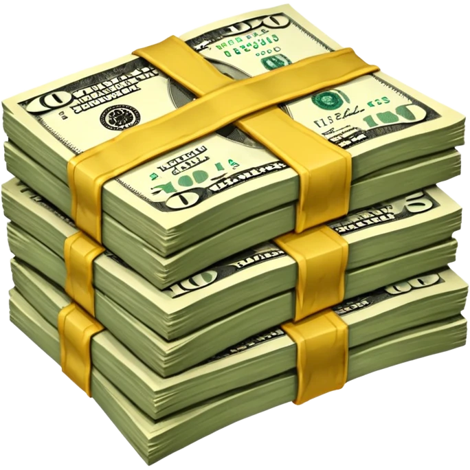 Falling value of the dollar emoji