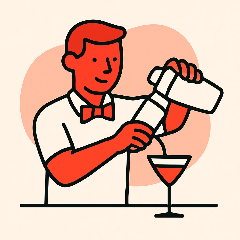 bartender mixing drinks emoji