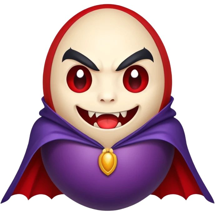 vampire easter egg cute emoji