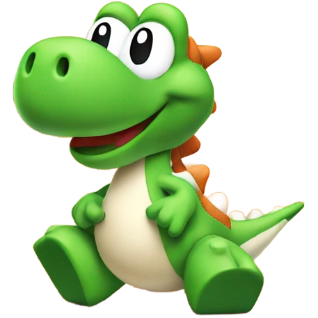 Yoshi in the desert  emoji
