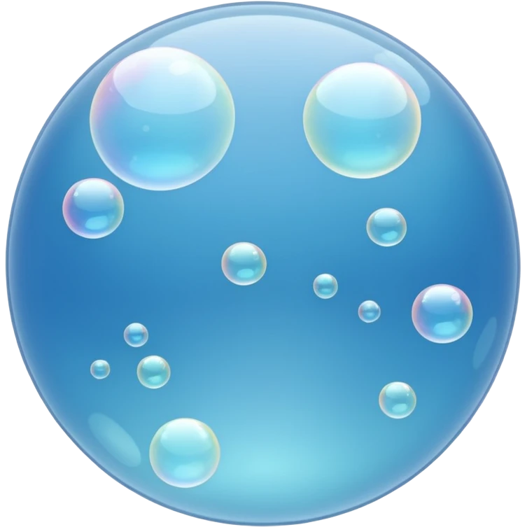 Light Blue Soap Bubbles emoji