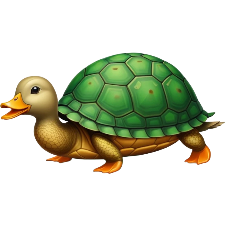 Combine 🦆 with 🐢 emoji