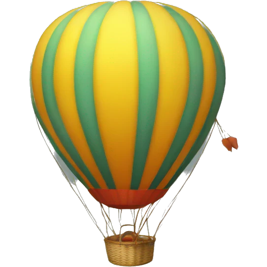 Hot air ballon  emoji
