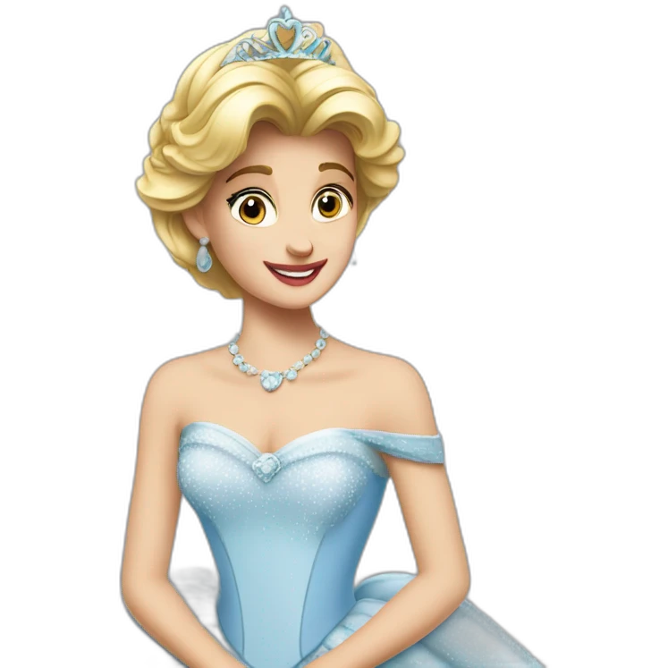 Princesse Diana Disney emoji