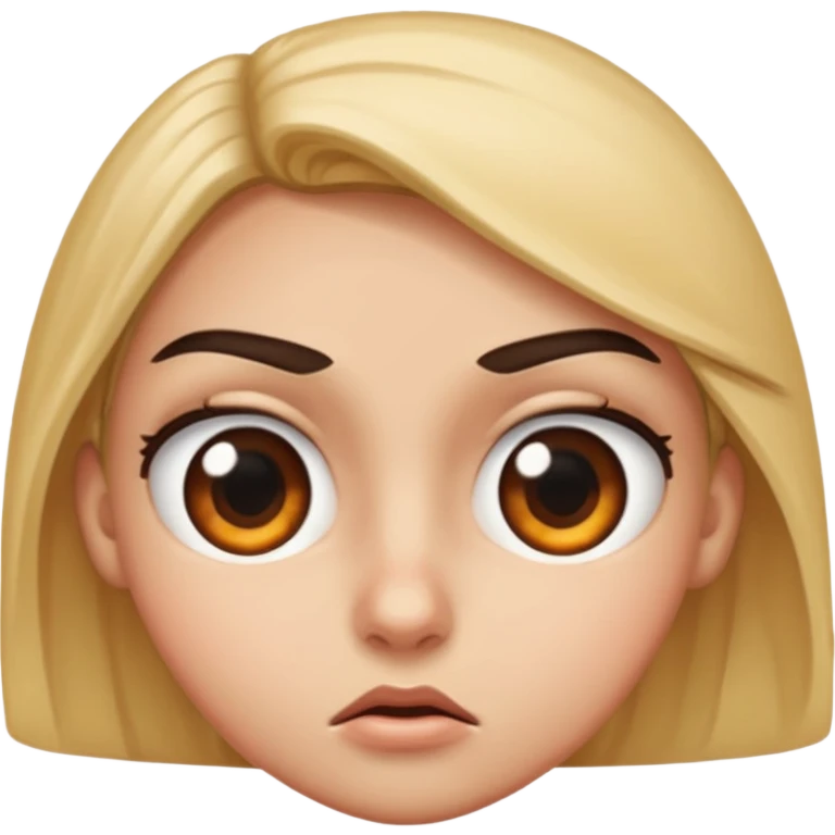Bombastic side eye  emoji