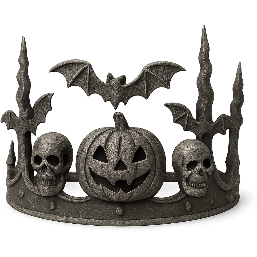 Halloween crown, remove background emoji
