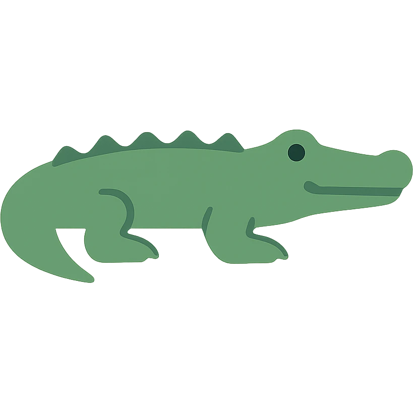 Crocodile emoji